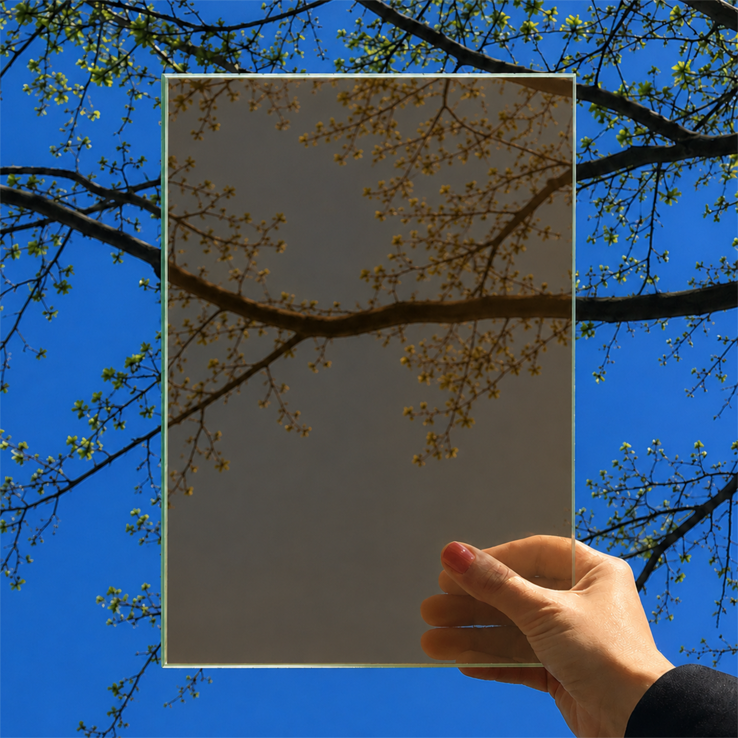 Bronze Antisun 6.4mm Laminated Glass