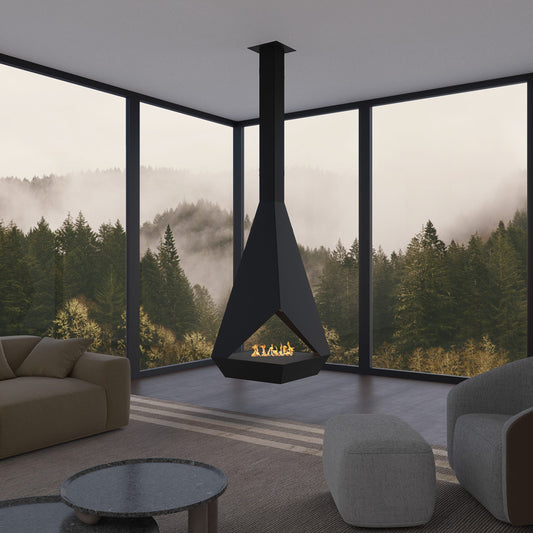 glammfire eudoxus suspended fire product exterior view