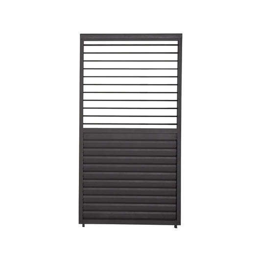 Titan Louvred Side Wall | Adjustable, Fixed & Standard | 1m / 1.2m / 1.33m | Grey & Pebble