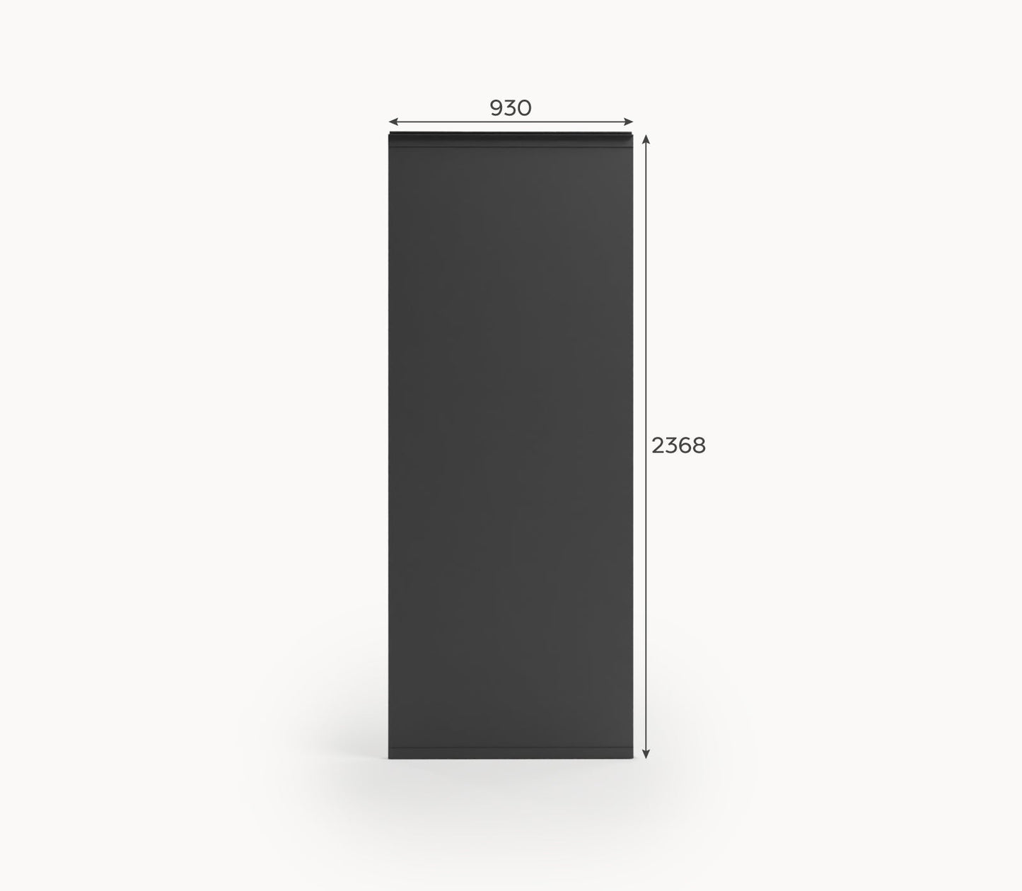 Titan Solid Insulated Side Wall Panel | 1.0m / 1.2m / 1.3m | Grey & Pebble