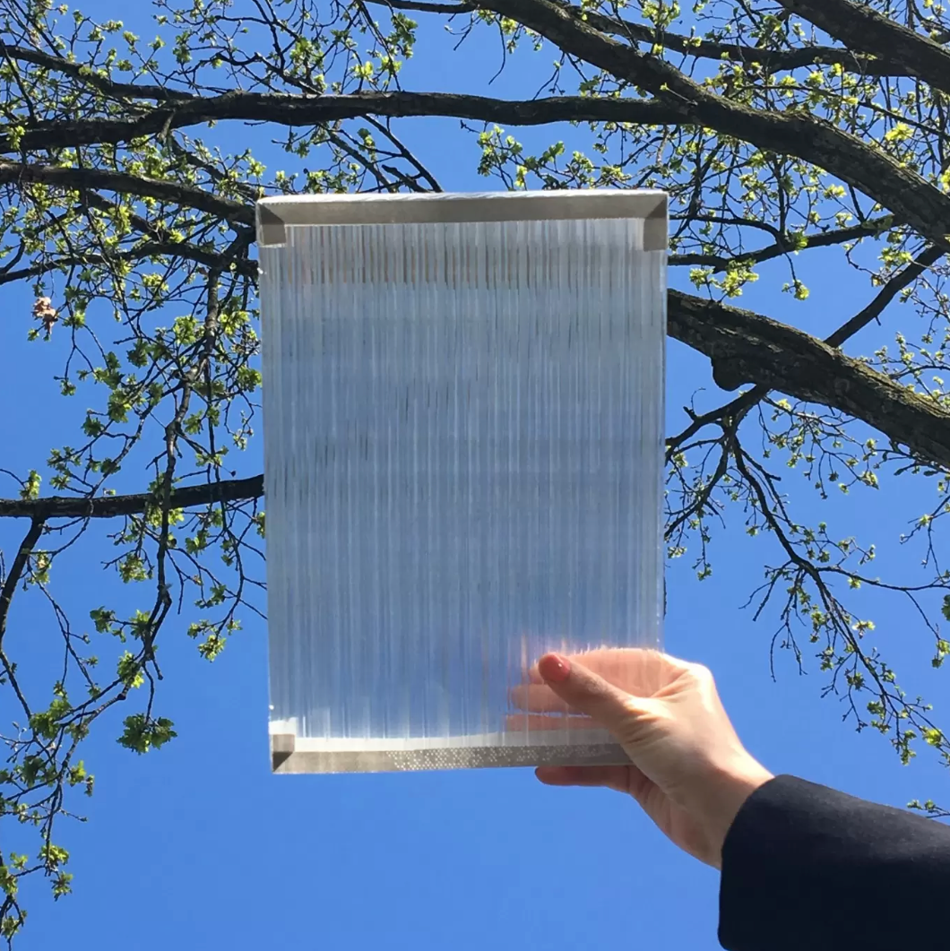 Solar control polycarbonate roofing panel for aluminium verandas, sold per square metre