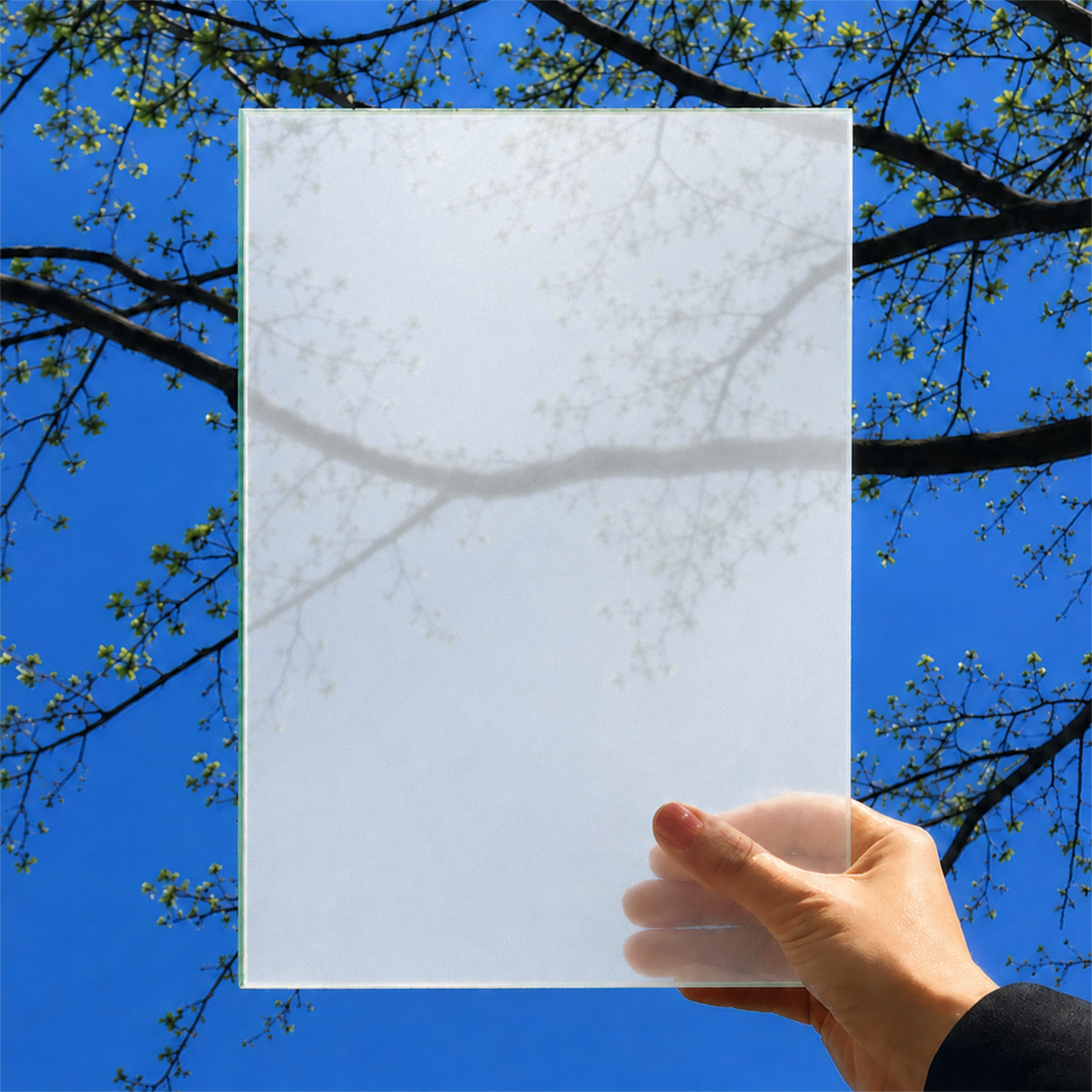 White 6.4mm Laminated Glass