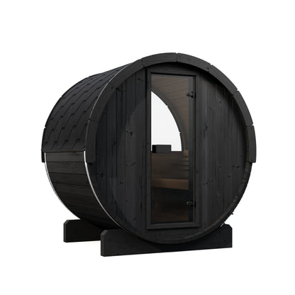 Charnia 160 Mini 2 Person Outdoor Barrel Sauna