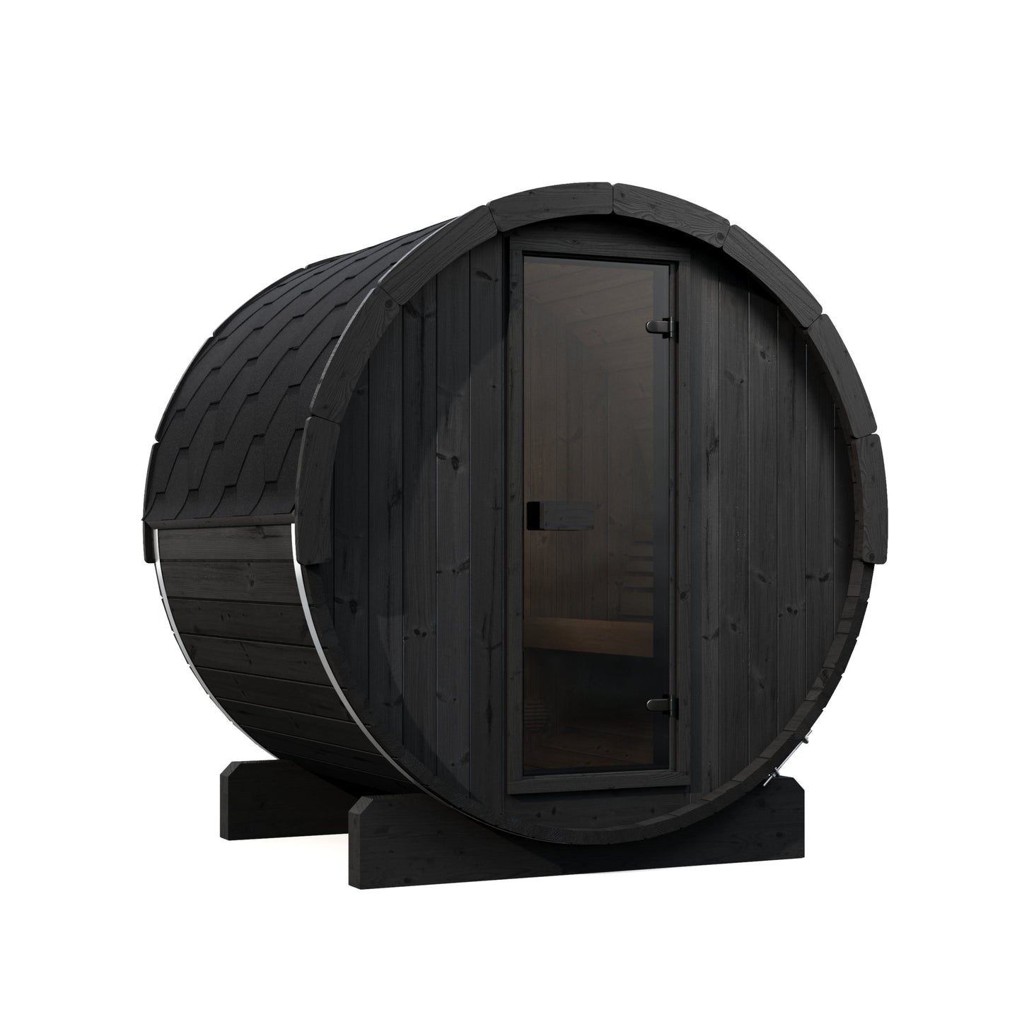 Charnia 160 Mini 2 Person Outdoor Barrel Sauna