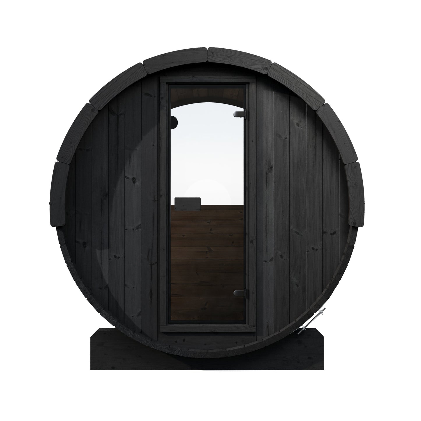 Charnia 160 Mini 2 Person Outdoor Barrel Sauna