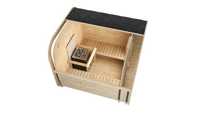Beacon 200 Classic 6 Person Outdoor Cube Sauna