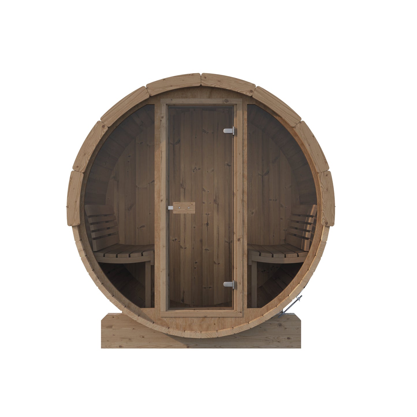 Charnia 160 Mini 2 Person Outdoor Barrel Sauna