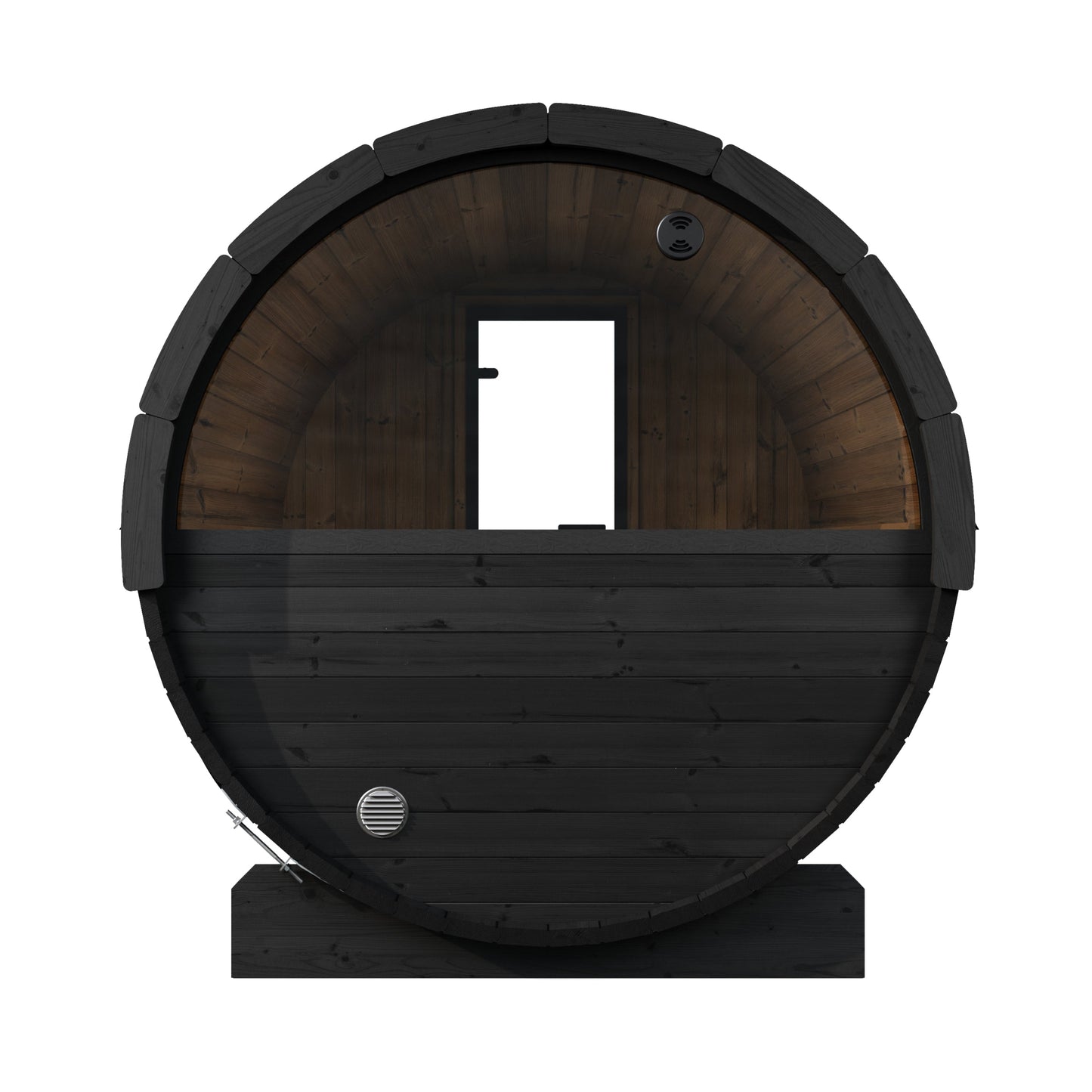 Charnia 160 Mini 2 Person Outdoor Barrel Sauna