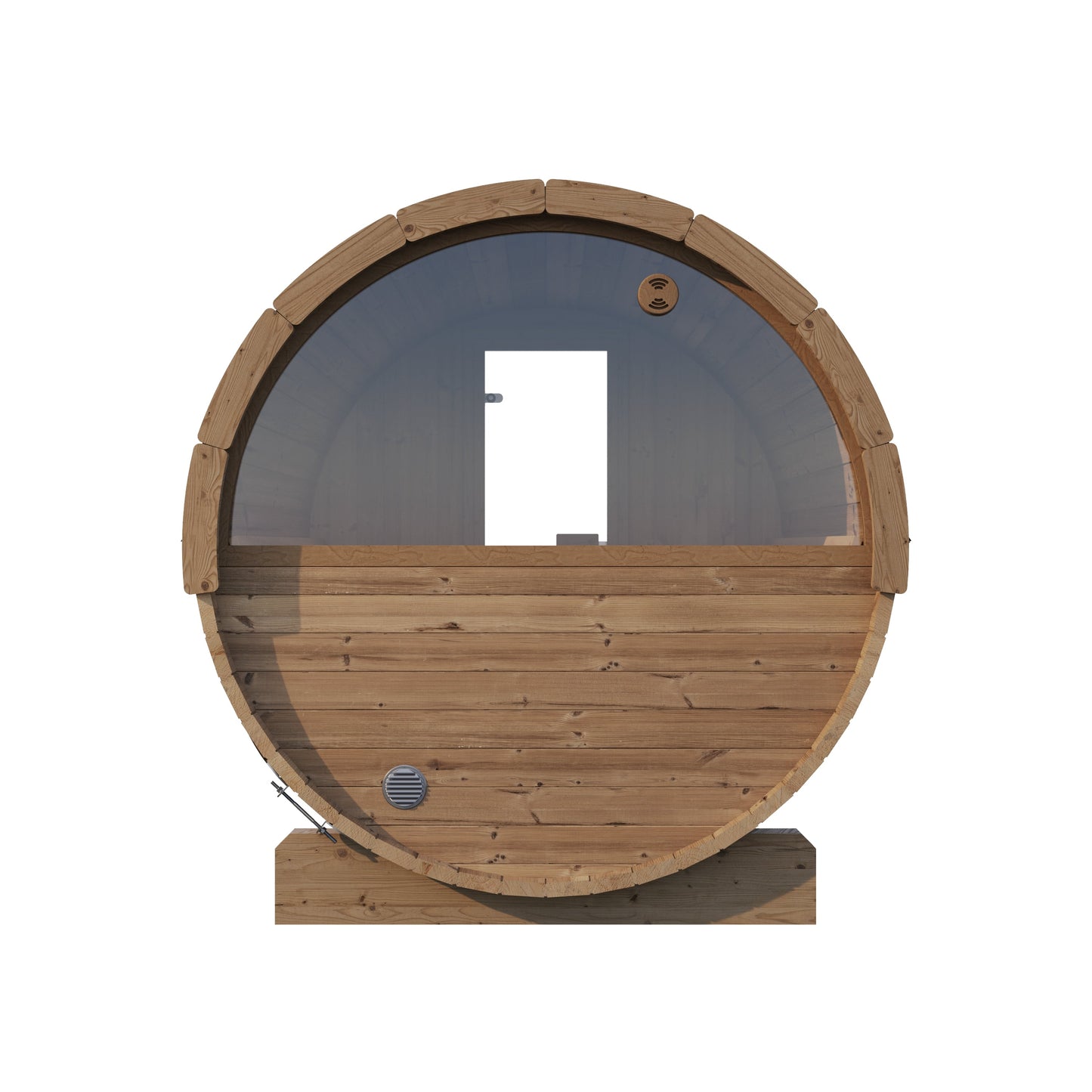 Charnia 160 Mini 2 Person Outdoor Barrel Sauna