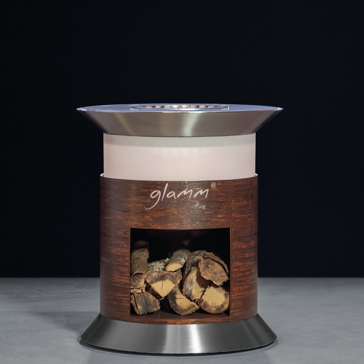 glammfire alba grill product exterior view — view 3