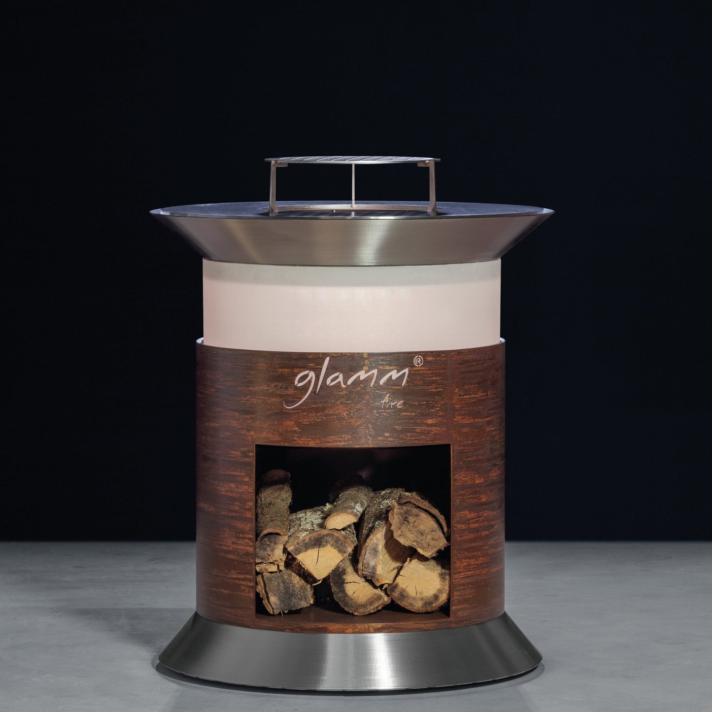 glammfire alba grill product exterior view — view 4