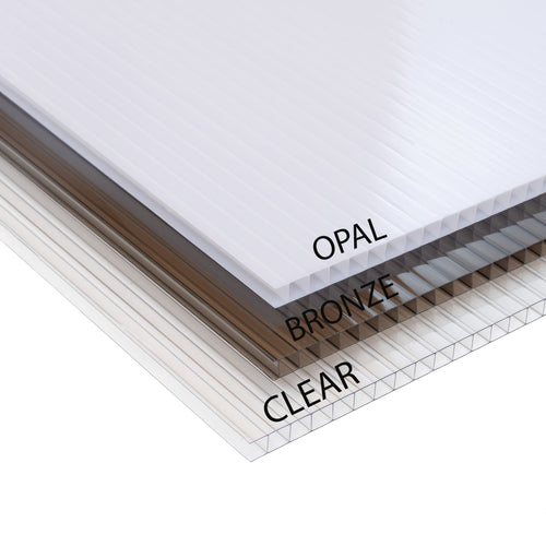 Wall Mounted Polycarbonate Roof Gazebo | Timber | Multiple Sizes