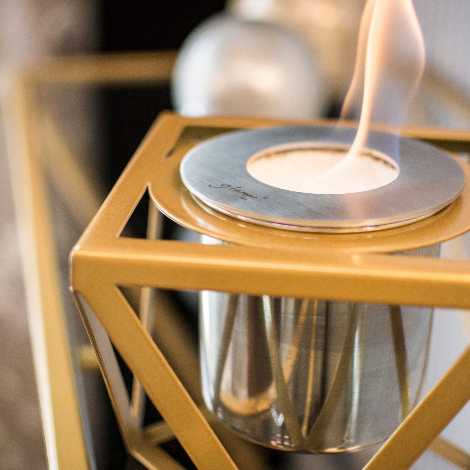glammfire alquimia tabletop fire product exterior view