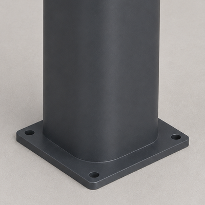 110 x 110 Rounded & Base Plate