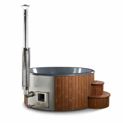 Broome 220 XL Deluxe 7-8 Person Wood Fired Hot Tub