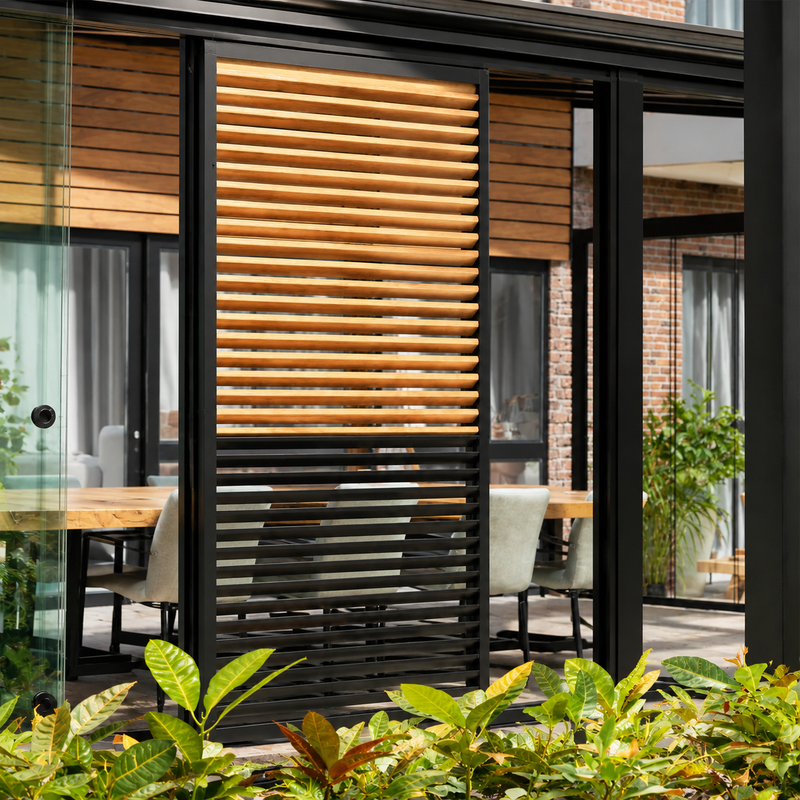 Louvred Sliding Panels