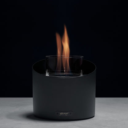 glammfire contour tabletop fire product exterior view