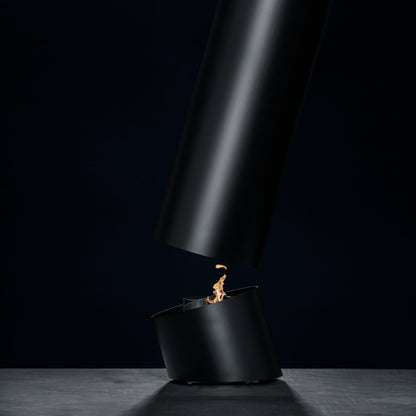 glammfire contour 13 suspended fire product exterior view — view 3