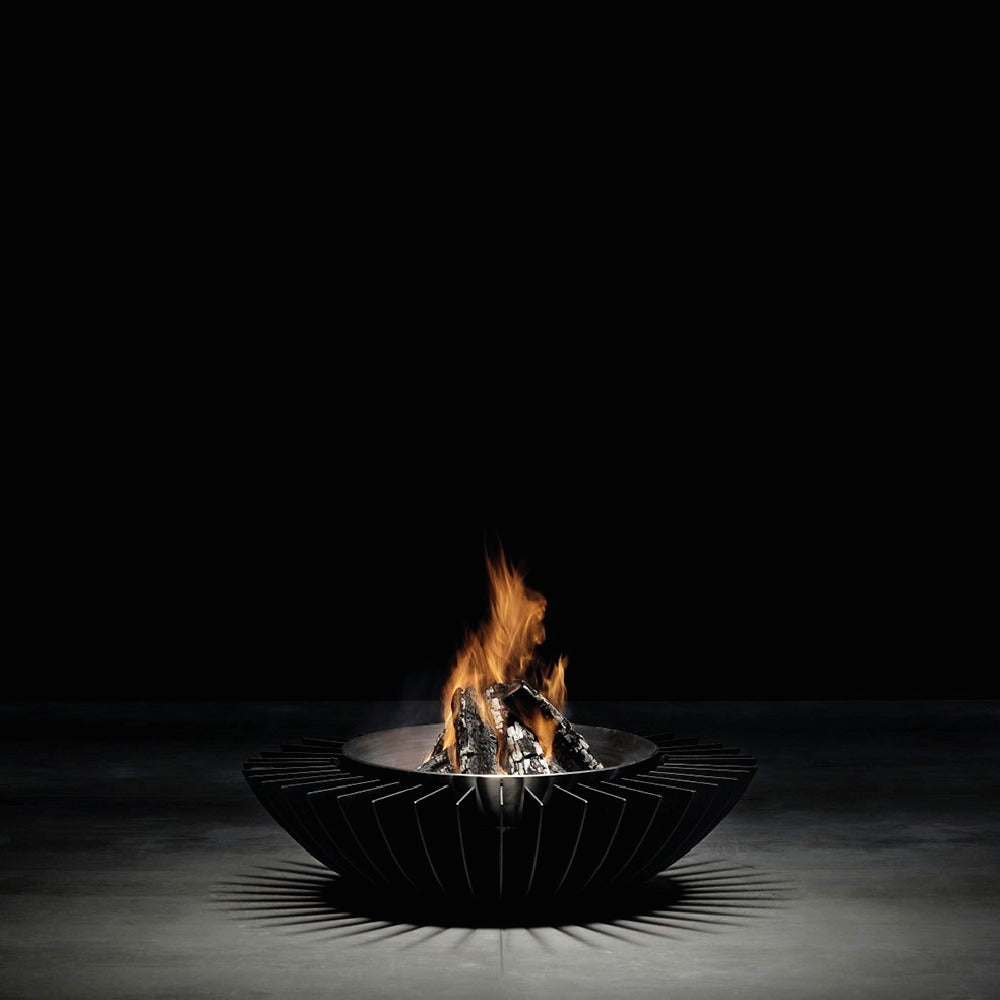 glammfire cosmo 13 firewood fire pit product exterior view — view 3