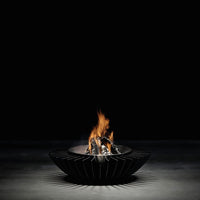 glammfire cosmo 13 firewood fire pit product exterior view — view 3
