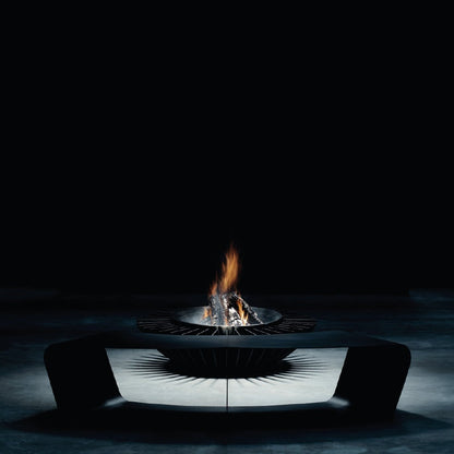 glammfire cosmo 13 firewood fire pit product exterior view — view 4