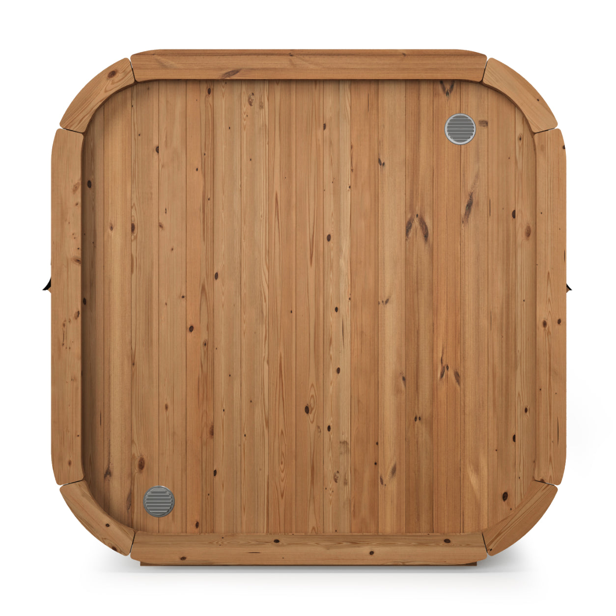 Full Timber Back Wall for Cube Saunas — product detail