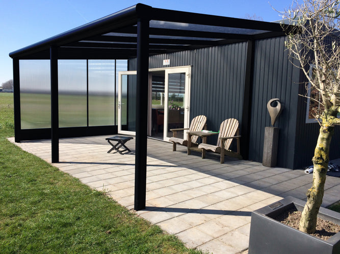 Aluminium Veranda | Deponti Bosco | Modular Interlinkable | Multiple Roof & Post Styles