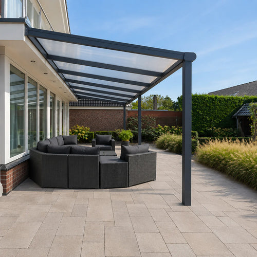 Aluminium Veranda | Deponti Bosco | Modular Interlinkable | Multiple Roof & Post Styles