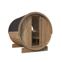 Barrel Sauna Ergo 220 — angle view 3