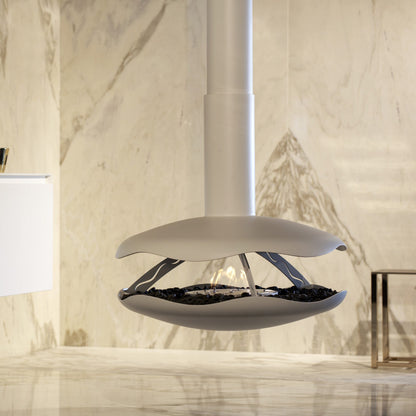 glammfire perola suspended fire product exterior view — view 2