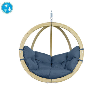 Globo Single Brisa Hanging Egg Chair product exterior view
