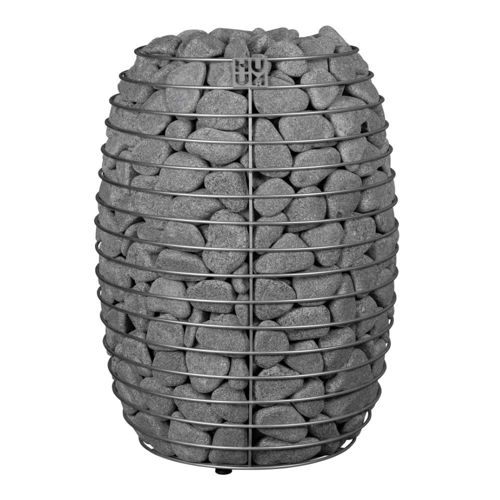 HUUM Hive 12kW Electric Sauna Heater with Wifi and Stones — front view