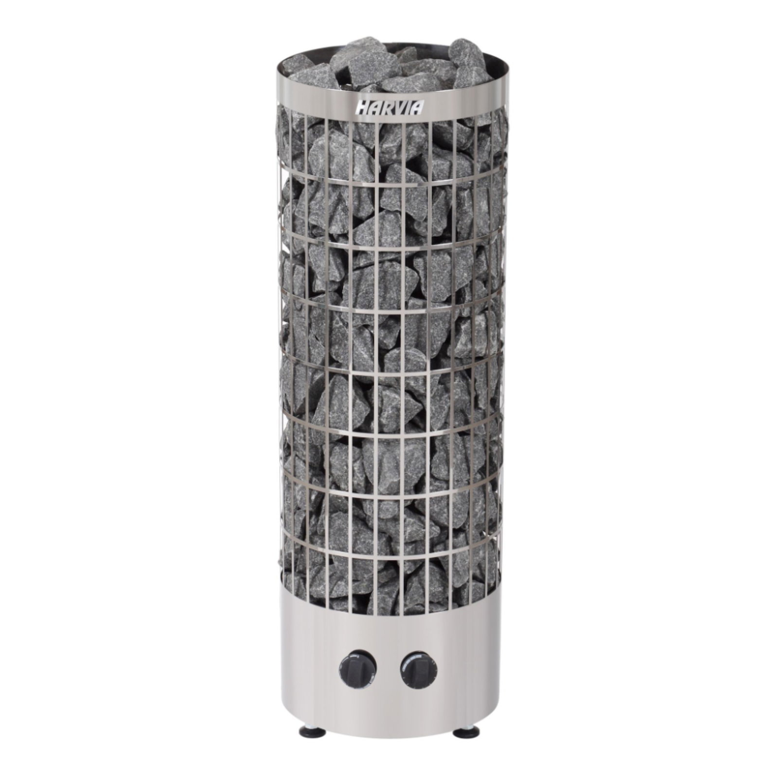 Harvia Cilindro PC90 Electric Sauna Heater Set 9kW — Tall Stone Column