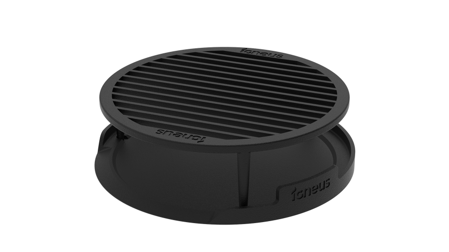 igneus cast iron tuscan grill product exterior view — view 5