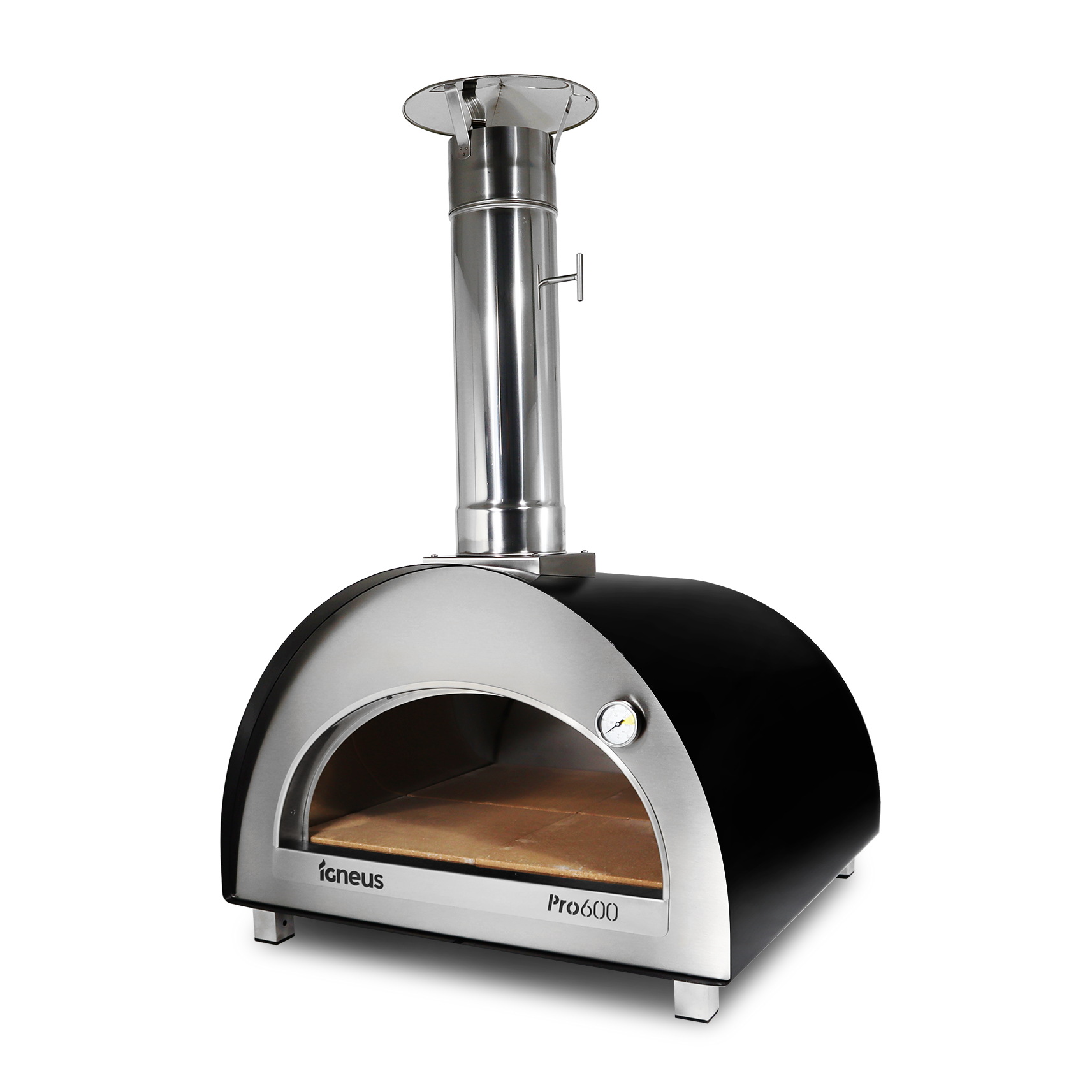 igneus pro 600 wood fired pizza oven product exterior view — view 3