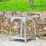 igneus pizza oven stands lifestyle exterior view