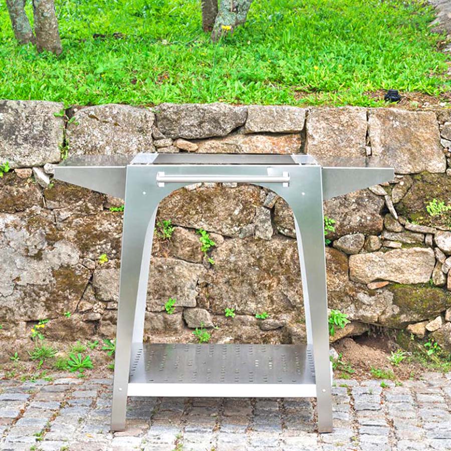 igneus pizza oven stands lifestyle exterior view — view 5
