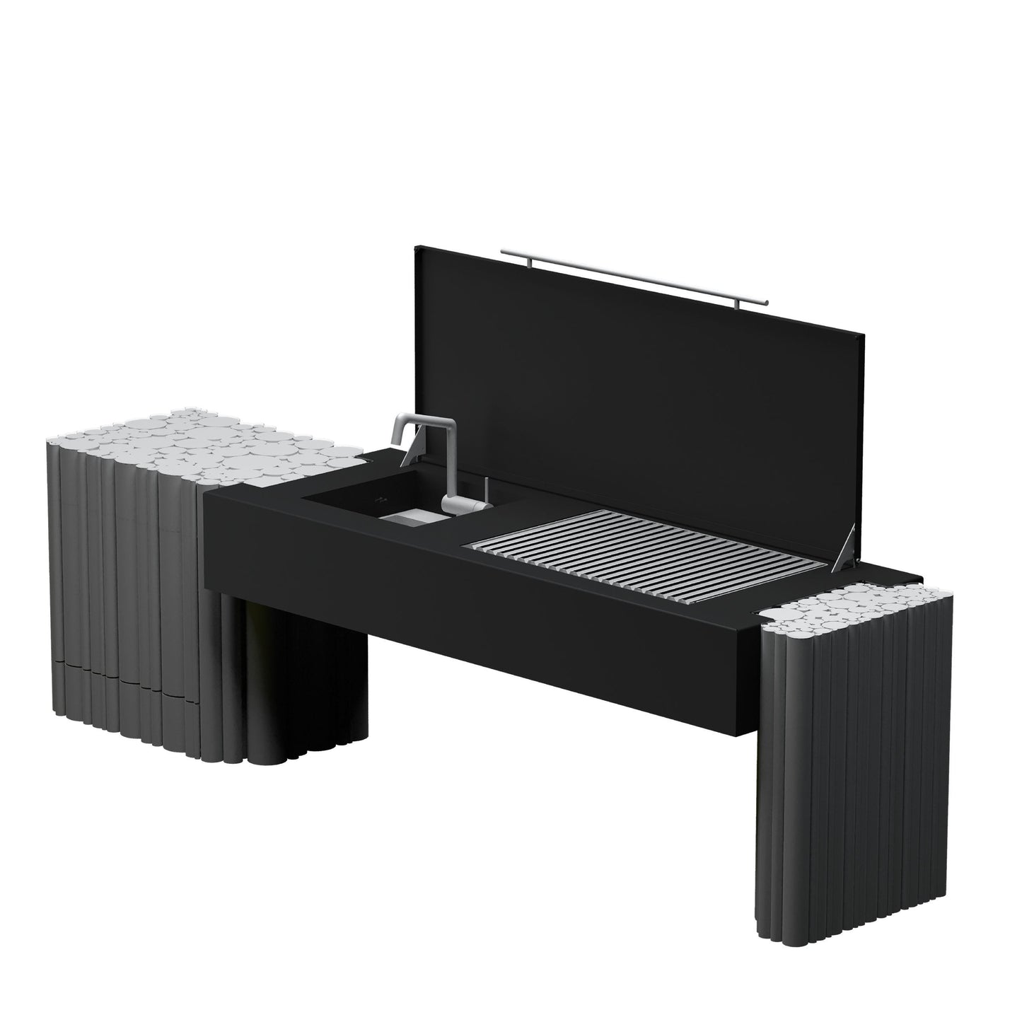 GlammFire La Bohème Barbecue product exterior view