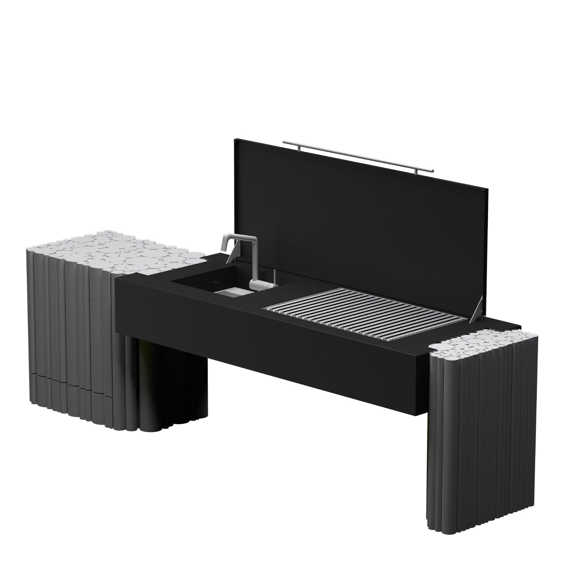 GlammFire La Bohème Barbecue product exterior view