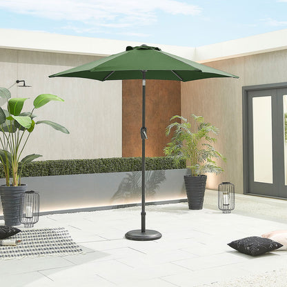 Antigua Aluminium Parasol | Multiple Sizes & Colours