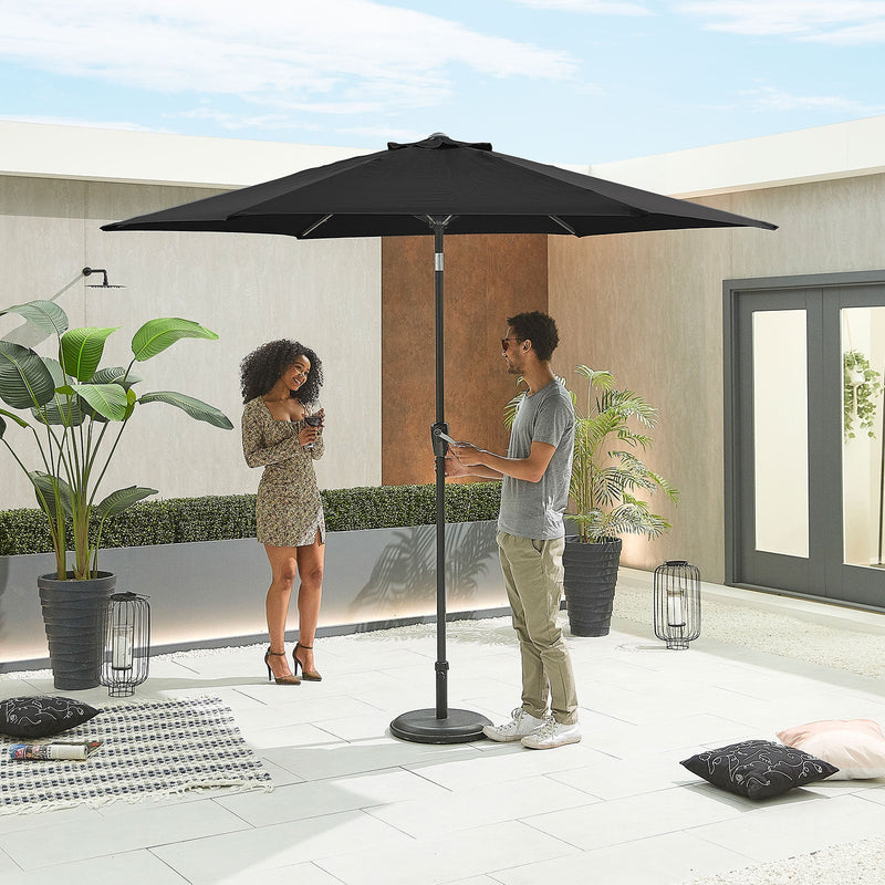Antigua Aluminium Parasol | Multiple Sizes & Colours