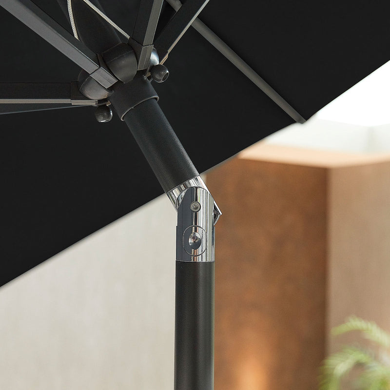 Antigua Aluminium Parasol | Multiple Sizes & Colours