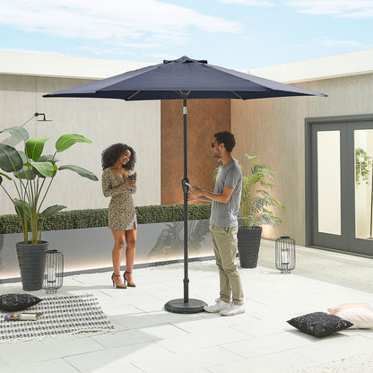 Antigua Aluminium Parasol | Multiple Sizes & Colours