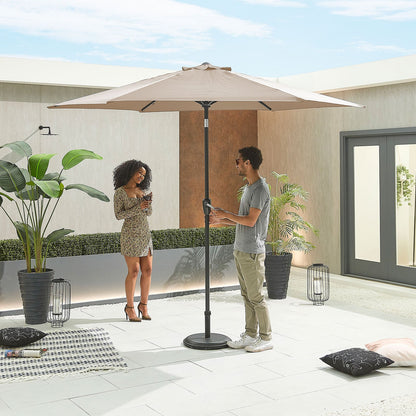 Antigua Aluminium Parasol | Multiple Sizes & Colours