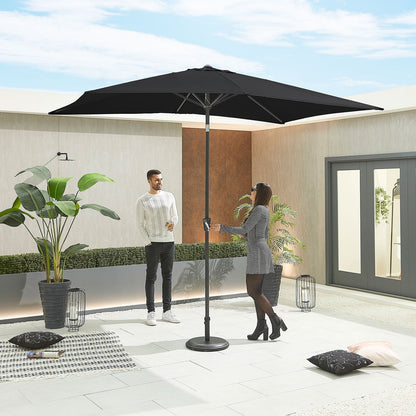 Antigua Aluminium Parasol | Multiple Sizes & Colours