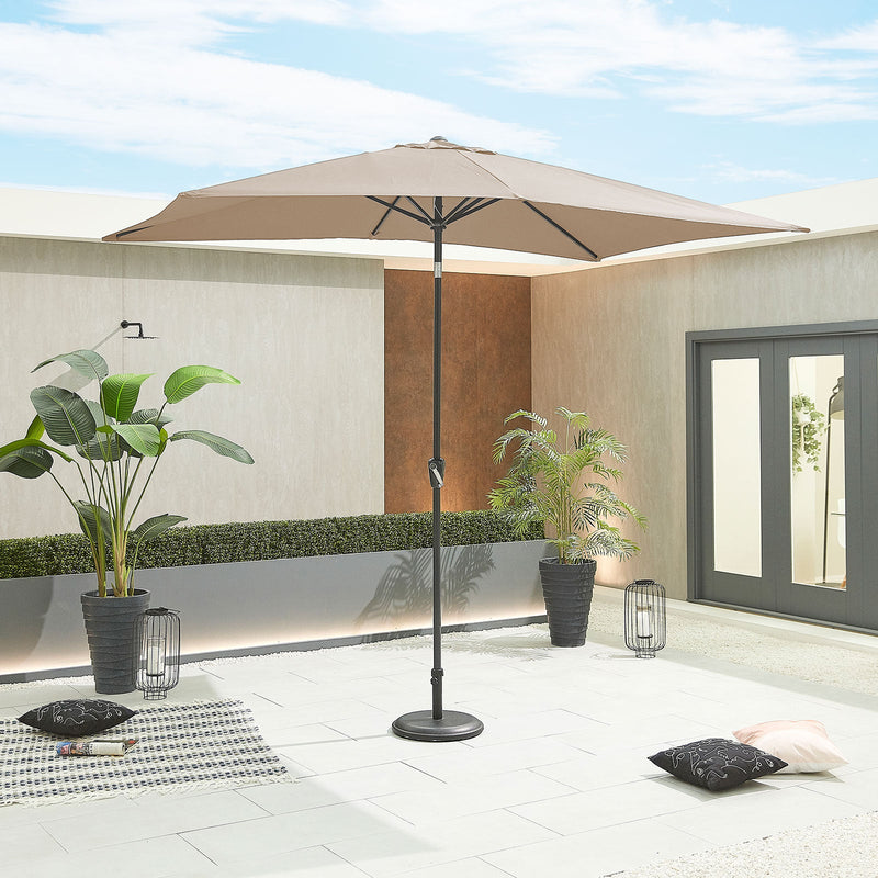 Antigua Aluminium Parasol | Multiple Sizes & Colours