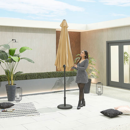 Antigua Aluminium Parasol | Multiple Sizes & Colours