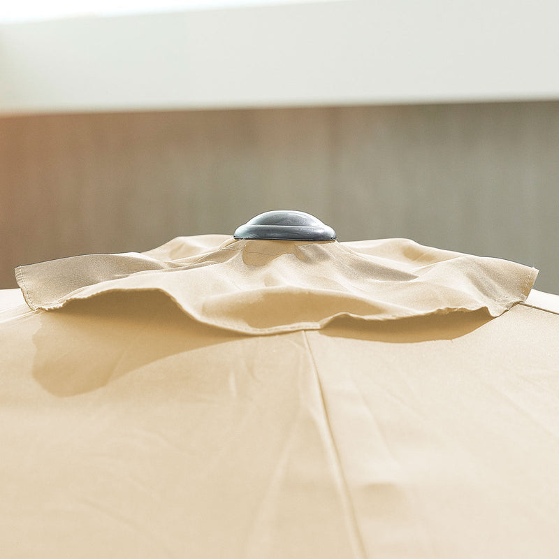 Antigua Aluminium Parasol | Multiple Sizes & Colours