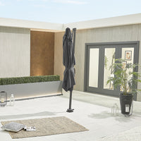 Apollo Cantilever Parasol | Multiple Sizes | Beige & Grey
