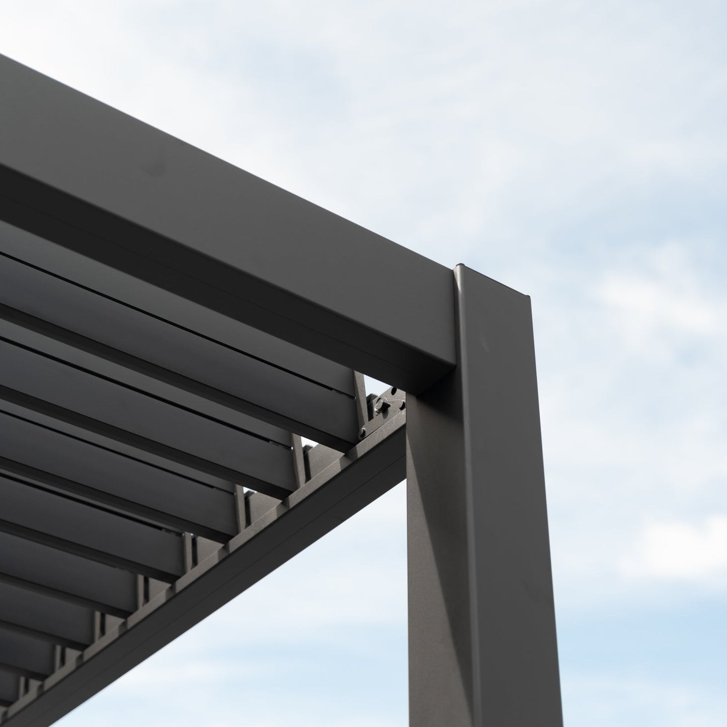Titan Freestanding Aluminium Pergola | Multiple Sizes | Grey, Pebble & Wood Look